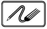 logo van administratiekantoor voor de Horeca Botabel, een schrijvende vork
